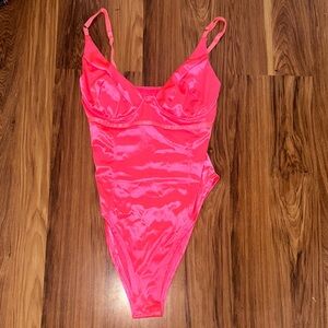 Neon Pink Bodysuit
